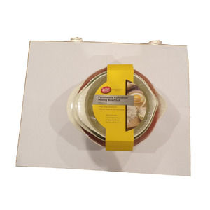 TableCraft Mixing Bowl Set, Commercial Quality, 3 piece Set, Multi Color